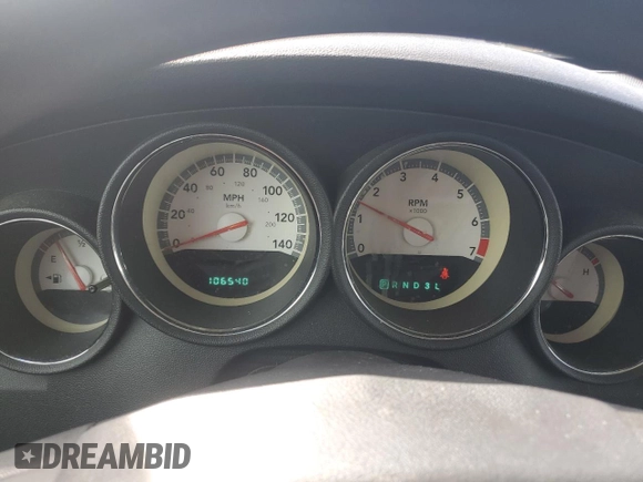 2010 Dodge Charger SXT with VIN 2B3CA3CVXAH191833, listed as a Copart auction lot 45682505 with 106,540 mi miles and Salvage Title. Bid and sale history available at DreamBid. Image 9.