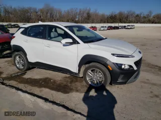 2023 Hyundai Kona SE with VIN KM8K22AB3PU963861, listed as a Copart auction lot 85570044 with 25,493 mi miles and Salvage Title. Bid and sale history available at carsss.com. Image 4.