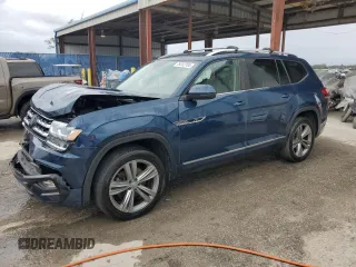 2018 Volkswagen Atlas SE with VIN 1V2FR2CA3JC557502, listed as a Copart auction lot 79512704 with 175,597 mi miles and Non repairable. Bid and sale history available at DreamBid. Image 1.