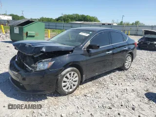 2019 Nissan Sentra S with VIN 3N1AB7AP4KY274574, listed as a Copart auction lot 53271155 with 115,326 mi miles and Salvage Title. Bid and sale history available at DreamBid. Image 1.