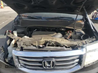 2013 Honda Pilot EX-L with VIN 5FNYF3H72DB031357, listed as a Copart auction lot 53745535 with 158,238 mi miles and Salvage title. Bid and sale history available at DreamBid. Image 12.