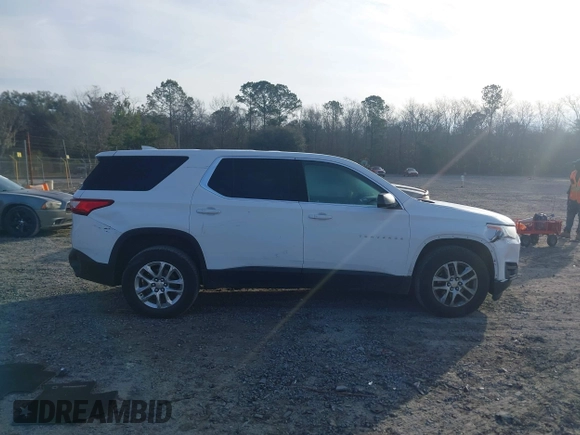 2019 Chevrolet Traverse LS z VIN 1GNERFKW6KJ241033, wystawiony jako IAAI lot #41640948 z przebiegiem 61 307 mil mil oraz . Historia ofert i sprzedaży dostępna na DreamBid. Obrazek 13.