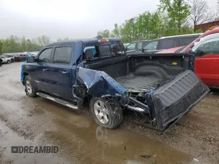 2020 Ram 1500 Big Horn with VIN 1C6RRFFG9LN314443, listed as a Copart auction lot 55837055 with 44,887 mi miles and Salvage title. Bid and sale history available at DreamBid. Image 2.