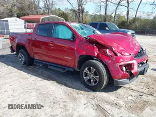 2016 Chevrolet Colorado 2WD Z71 with VIN 1GCGSDE30G1361834, listed as a IAAI auction lot 41729003 with 1 mi miles. Bid and sale history available at carsss.com. Image 1.