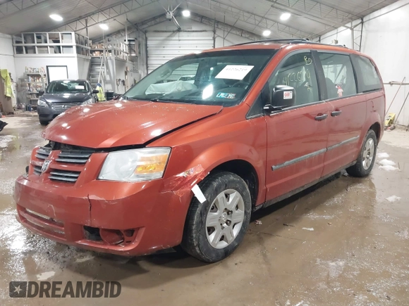 2008 Dodge Grand Caravan SE with VIN 2D8HN44HX8R712417, listed as a IAAI auction lot 41226219 with 159,440 mi miles and . Bid and sale history available at DreamBid. Image 2.
