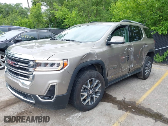 2023 GMC Acadia SLT with VIN 1GKKNUL41PZ184357, listed as a IAAI auction lot 42439400 with 60,238 mi miles and . Bid and sale history available at DreamBid. Image 19.