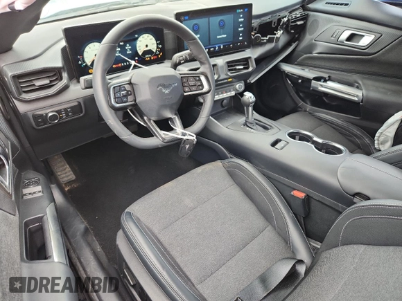 2024 Ford Mustang EcoBoost with VIN 1FA6P8THXR5141119, listed as a Copart auction lot 56909265 with 22,439 mi miles and Salvage title. Bid and sale history available at DreamBid. Image 8.