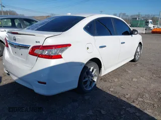 2015 Nissan Sentra SR with VIN 3N1AB7AP5FY311217, listed as a IAAI auction lot 41801308 with 124,266 mi miles and . Bid and sale history available at DreamBid. Image 4.