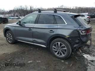 2024 Audi Q5 S line Premium with VIN WA1GAAFY5R2023624, listed as a Copart auction lot 42004095 with 24,041 mi miles and Salvage Title. Bid and sale history available at carsss.com. Image 2.