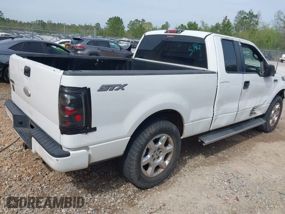 2008 Ford F-150 STX with VIN 1FTRX12W48FB19611, listed as a IAAI auction lot 41884444 with 260,243 mi miles and . Bid and sale history available at carsss.com. Image 4.