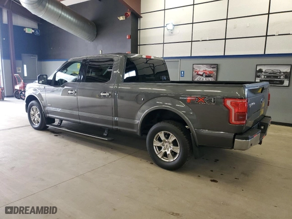 2015 Ford F-150 XLT w/HD Payload Pkg with VIN 1FTFW1EG8FFC65095, listed as a Copart auction lot 52502095 with 180,531 mi miles and Clean Title. Bid and sale history available at carsss.com. Image 2.