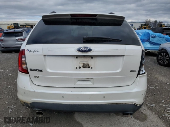 2011 Ford Edge SEL with VIN 2FMDK3JC7BBB47631, listed as a Copart auction lot 49497585 with 158,768 mi miles and Clean Title. Bid and sale history available at carsss.com. Image 6.