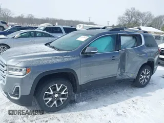 2021 GMC Acadia SLE with VIN 1GKKNKLS0MZ186986, listed as a IAAI auction lot 41597643 with 53,672 mi miles and . Bid and sale history available at DreamBid. Image 6.