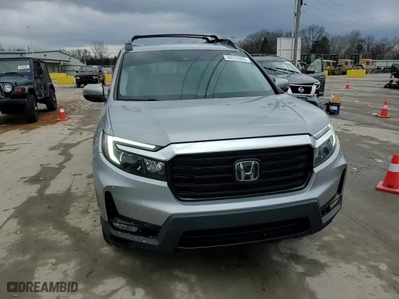 2023 Honda Ridgeline RTL-E with VIN 5FPYK3F70PB012543, listed as a Copart auction lot 44378205 with 41,139 mi miles and Salvage Title. Bid and sale history available at carsss.com. Image 11.