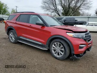 2023 Ford Explorer XLT с VIN 1FMSK8DH7PGA54572, выставлен на аукционе Copart как лот 55554925 с пробегом 35 686 миль миль и Чистый • Clean title. История ставок и продаж доступна на DreamBid. Изображение 4.