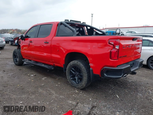 2022 Chevrolet Silverado 1500 LT Trail Boss with VIN 3GCPYFEL8NG102016, listed as a IAAI auction lot 41944519 with 53,144 mi miles and . Bid and sale history available at DreamBid. Image 3.
