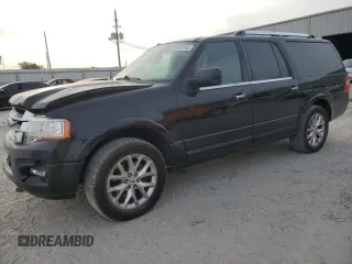2017 Ford Expedition EL Limited with VIN 1FMJK2AT6HEA46509, listed as a Copart auction lot 50640215 with 100,967 mi miles and Salvage Title. Bid and sale history available at carsss.com. Image 1.