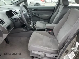 2008 Honda Civic LX with VIN 2HGFA16598H339946, listed as a Copart auction lot 54784655 with 110,205 mi miles and Salvage Title. Bid and sale history available at DreamBid. Image 7.