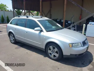 2003 Audi A4 with VIN WAUVT68E43A129418, listed as a IAAI auction lot 42577339 with 170,898 mi miles and . Bid and sale history available at DreamBid. Image 1.