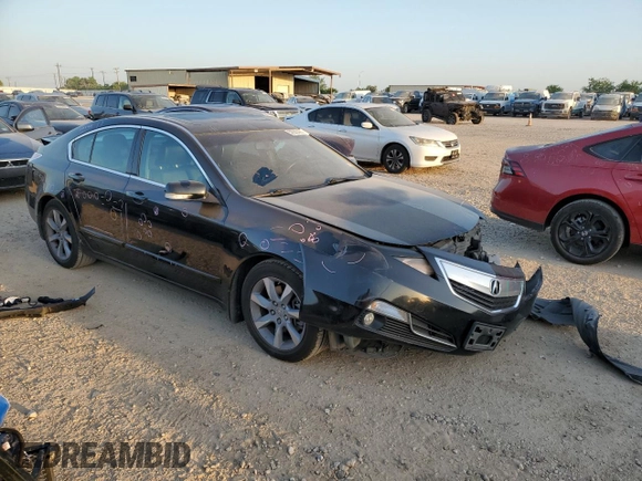 2012 Acura TL Tech Auto with VIN 19UUA8F54CA031820, listed as a Copart auction lot 52903425 with 150,933 mi miles and Salvage Title. Bid and sale history available at carsss.com. Image 4.