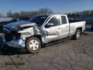 2018 Chevrolet Silverado 1500 LT with VIN 1GCVKREH9JZ187304, listed as a Copart auction lot 82616244 with 96,146 mi miles and Salvage Title. Bid and sale history available at DreamBid. Image 1.