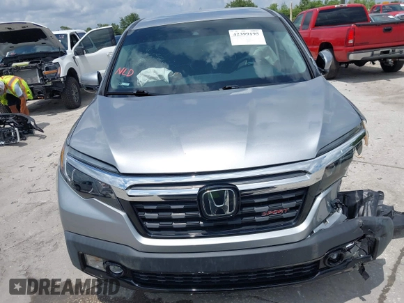 2020 Honda Ridgeline Sport with VIN 5FPYK3F19LB024180, listed as a IAAI auction lot 42399195 with 42,129 mi miles and . Bid and sale history available at DreamBid. Image 13.