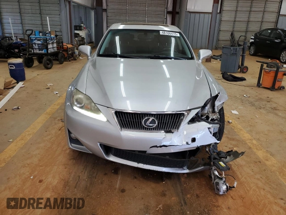 2011 Lexus IS 250 with VIN JTHBF5C28B5154249, listed as a Copart auction lot 48106415 with 170,551 mi miles and Salvage Title. Bid and sale history available at DreamBid. Image 5.