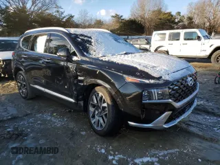 2023 Hyundai Santa Fe Calligraphy with VIN 5NMS54AL8PH490482, listed as a Copart auction lot 41742925 with 38,467 mi miles and Salvage title. Bid and sale history available at DreamBid. Image 4.
