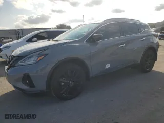 2024 Nissan Murano SV with VIN 5N1AZ2BJ6RC107802, listed as a Copart auction lot 87148574 with 45 mi miles and Non Repairable. Bid and sale history available at carsss.com. Image 1.
