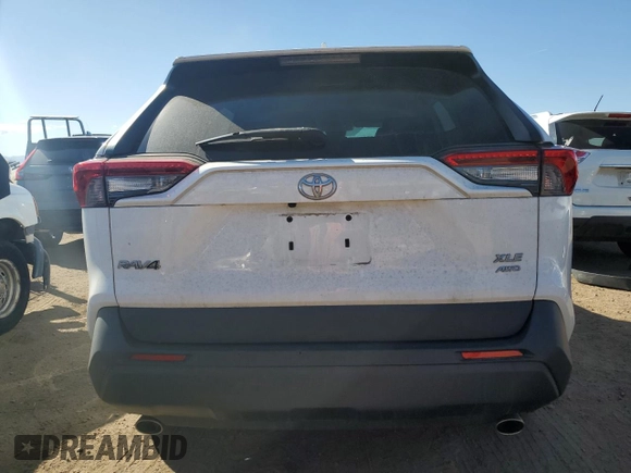 2020 Toyota RAV4 XLE with VIN 2T3P1RFV8LW087519, listed as a Copart auction lot 50540315 with 85,284 mi miles and Salvage Title. Bid and sale history available at DreamBid. Image 6.