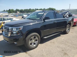 2020 Chevrolet Suburban LT with VIN 1GNSKHKC8LR233625, listed as a Copart auction lot 62274085 with 80,760 mi miles and Salvage title. Bid and sale history available at DreamBid. Image 1.