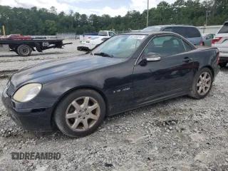 2001 Mercedes-Benz SLK-Class Kompressor with VIN WDBKK49F31F175681, listed as a Copart auction lot 65155374 with 0 mi miles and Non Repairable. Bid and sale history available at carsss.com. Image 1.