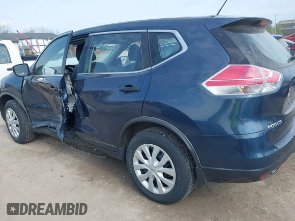 2016 Nissan Rogue S with VIN JN8AT2MV4GW149536, listed as a IAAI auction lot 42145872 with 102,388 mi miles. Bid and sale history available at carsss.com. Image 14.