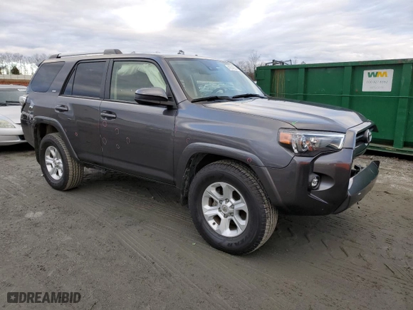2022 Toyota 4Runner SR5 with VIN JTEEU5JR9N5270449, listed as a Copart auction lot 41514255 with 59,725 mi miles and Salvage Title. Bid and sale history available at carsss.com. Image 4.