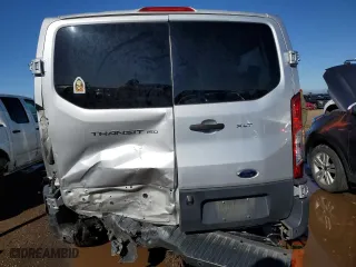 2016 Ford Transit Wagon XL with VIN 1FMZK1YM1GKB28773, listed as a Copart auction lot 71480194 with 0 mi miles and Salvage Title. Bid and sale history available at carsss.com. Image 6.
