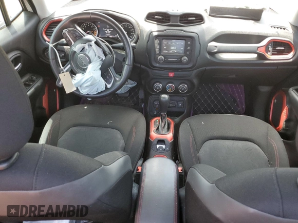 2017 Jeep Renegade Trailhawk z VIN ZACCJBCB6HPE48977, wystawiony jako Copart lot #58949085 z przebiegiem 113 549 mil mil oraz Szkoda całkowita • Salvage title. Historia ofert i sprzedaży dostępna na DreamBid. Obrazek 8.