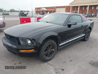 2008 Ford Mustang Deluxe with VIN 1ZVHT80N785208683, listed as a IAAI auction lot 42120817 with 144,300 mi miles. Bid and sale history available at carsss.com. Image 2.
