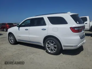 2016 Dodge Durango Citadel z VIN 1C4RDJEG8GC393293, wystawiony jako Copart lot #60886895 z przebiegiem 103 555 mil mil oraz Czysty tytuł • Clean title. Historia ofert i sprzedaży dostępna na DreamBid. Obrazek 2.
