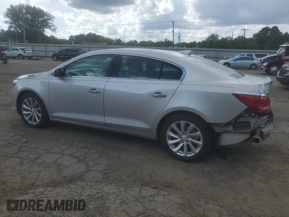 2016 Buick LaCrosse Leather with VIN 1G4GB5G31GF127395, listed as a Copart auction lot 60417175 with 87,506 mi miles and Salvage title. Bid and sale history available at DreamBid. Image 2.