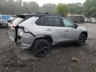 2021 Toyota RAV4 Hybrid XSE with VIN 4T3E6RFV4MU055936, listed as a Copart auction lot 60861175 with 62,922 mi miles and Salvage title. Bid and sale history available at DreamBid. Image 3.