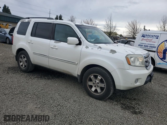 2011 Honda Pilot Touring with VIN 5FNYF4H9XBB066264, listed as a Copart auction lot 48770365 with 201,326 mi miles and Clean Title. Bid and sale history available at DreamBid. Image 4.
