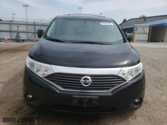 2015 Nissan Quest S with VIN JN8AE2KP6F9131275, listed as a Copart auction lot 64595363 with 115,518 mi miles. Bid and sale history available at carsss.com. Image 5.