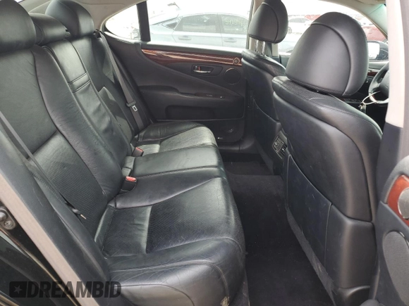 2009 Lexus LS 460 with VIN JTHCL46F195002703, listed as a Copart auction lot 54679515 with 222,391 mi miles and Salvage title. Bid and sale history available at DreamBid. Image 10.