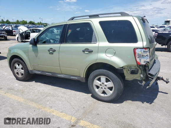 2008 Ford Escape XLT with VIN 1FMCU03158KC24575, listed as a Copart auction lot 57133855 with 200,329 mi miles and Salvage title. Bid and sale history available at DreamBid. Image 2.