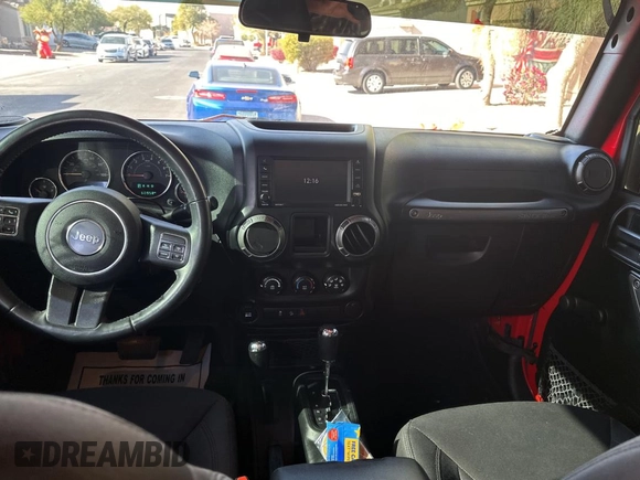 2018 Jeep Wrangler JK Unlimited Sport S with VIN 1C4BJWDG7JL828871, listed as a Copart auction lot 87530425 with 60,958 mi miles and Clean Title. Bid and sale history available at carsss.com. Image 9.