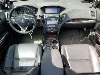 2016 Acura TLX V6 with VIN 19UUB2F38GA006594, listed as a Copart auction lot 53079665 with 133,666 mi miles and Salvage title. Bid and sale history available at DreamBid. Image 8.