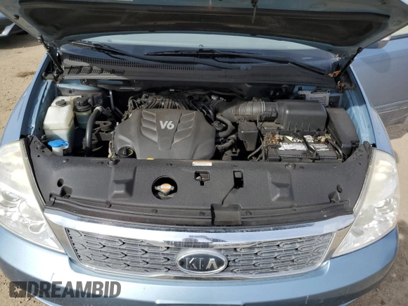 2012 Kia Sedona LX with VIN KNDMG4C7XC6418645, listed as a Copart auction lot 79535074 with 130,023 mi miles and Salvage Title. Bid and sale history available at DreamBid. Image 13.