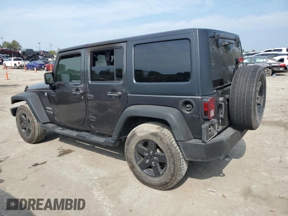 2018 Jeep Wrangler JK Unlimited Sport S with VIN 1C4BJWDG8JL844366, listed as a Copart auction lot 70589544 with 31,350 mi miles and Salvage Title. Bid and sale history available at carsss.com. Image 2.