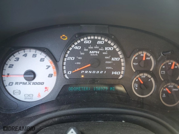2007 Chevrolet TrailBlazer LT with VIN 1GNET13H272199885, listed as a Copart auction lot 88902505 with 150,979 mi miles and Salvage Title. Bid and sale history available at carsss.com. Image 9.