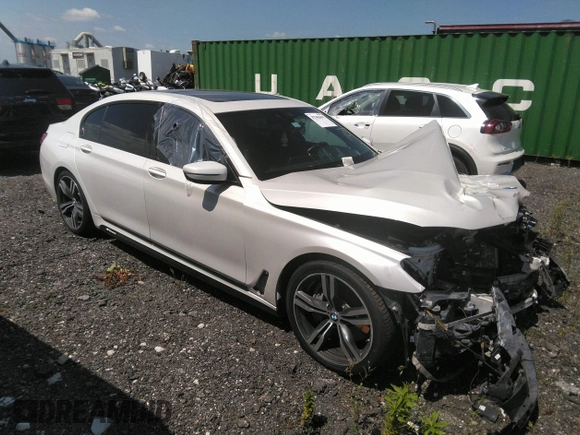 2017 BMW 7 Series 750i with VIN WBA7F0C35HGM21649, listed as a IAAI auction lot 37362691 with 10,000 mi miles and . Bid and sale history available at DreamBid. Image 1.